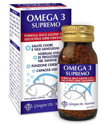 OMEGA 3 SUPREMO 30 SOFTGEL - Farmacia Dott. Pasquale Russo