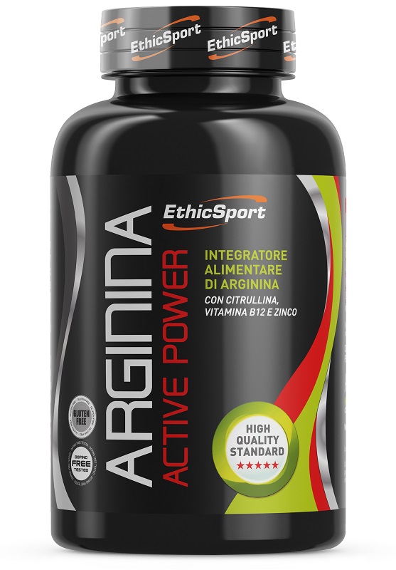 ETHICSPORT ARGININA ACTIVE POWER 90 COMPRESSE DA 1500 MG - Farmacia Dott. Pasquale Russo