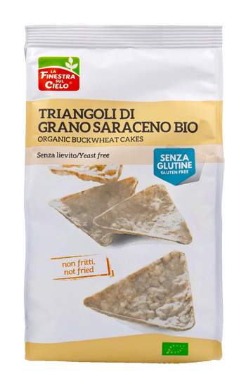 TRIANGOLI DI GRANO SARACENO BIO 100 G - Farmacia Dott. Pasquale Russo