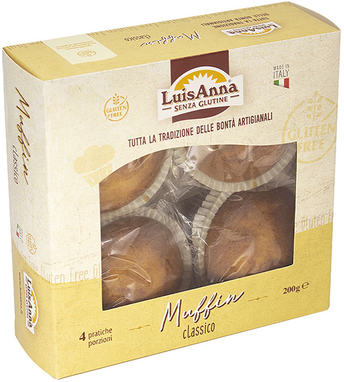 MUFFIN SEMPLICE 4 X 50 G - Farmacia Dott. Pasquale Russo