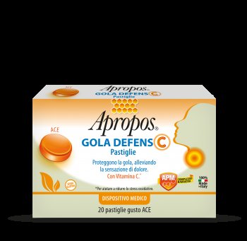 APROPOS GOLA DEFENS C ACE 20 PASTIGLIE - Farmacia Dott. Pasquale Russo