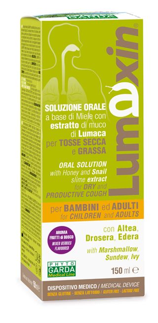 LUMAXIN DISPOSITIVO MEDICO SCIROPPO ADULTI/BAMBINI 150 ML - Farmacia Dott. Pasquale Russo
