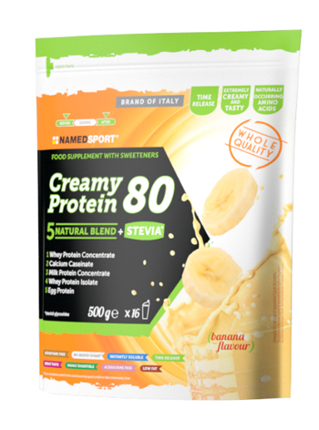 CREAMY PROTEIN 80 BANANA 500 G - Farmacia Dott. Pasquale Russo
