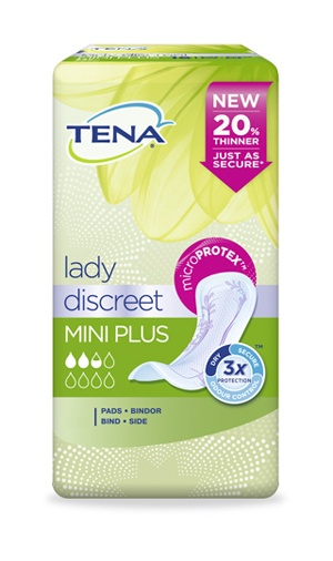 PANNOLONE SAGOMATO TENA DISCREET MINI PLUS 16 PEZZI - Farmacia Dott. Pasquale Russo