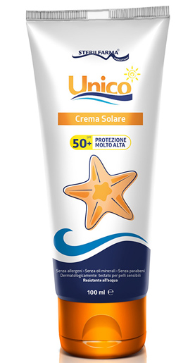 UNICO CREMA SOLARE PROTEZIONE MOLTO ALTA SFP 50+ 100 ML - Farmacia Dott. Pasquale Russo