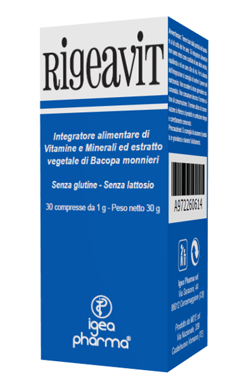 RIGEAVIT 30 COMPRESSE - Farmacia Dott. Pasquale Russo