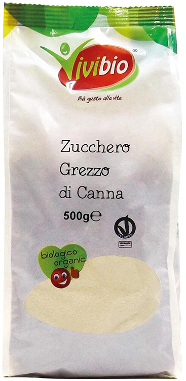 VIVIBIO ZUCCHERO GREZZO DI CANNA 500 G - Farmacia Dott. Pasquale Russo
