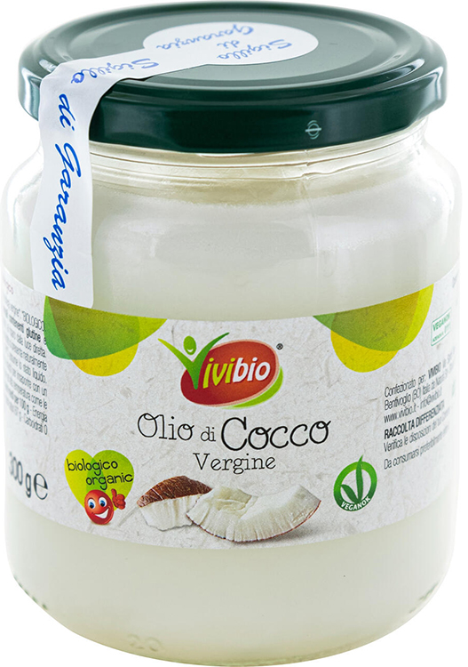 OLIO DI COCCO VERGINE VIVIBIO 300 ML - Farmacia Dott. Pasquale Russo