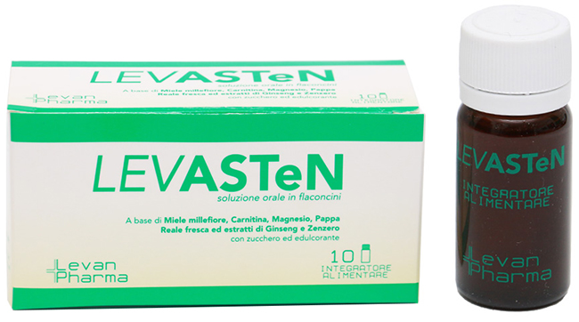 LEVASTEN 10 FLACONCINI DA 10 ML - Farmacia Dott. Pasquale Russo
