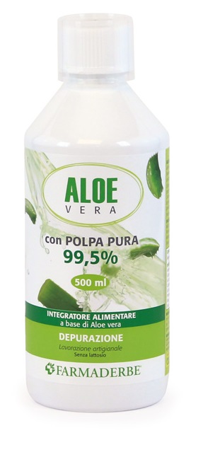 ALOE VERA SUCCO DI ALOE VERA POLPA PURA 500 ML - Farmacia Dott. Pasquale Russo