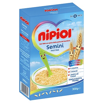 NIPIOL PASTINA SEMINI 300 G - Farmacia Dott. Pasquale Russo