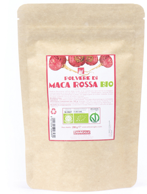 MACA ROSSA POLVERE BIO 200 G - Farmacia Dott. Pasquale Russo