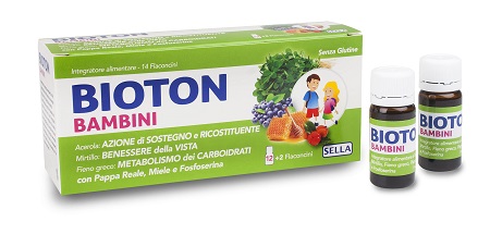 BIOTON BAMBINI NUOVO 14 FLACONCINI - Farmacia Dott. Pasquale Russo
