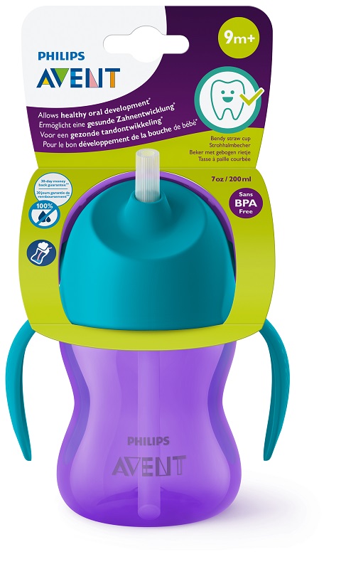 AVENT TAZZA CON CANNUCCIA FLESSIBILE DA 200ML 9 MESI+ - Farmacia Dott. Pasquale Russo