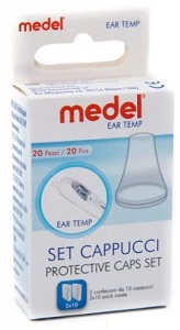 CAPPUCCI MEDEL EAR TEMPERATURE 20 PEZZI - Farmacia Dott. Pasquale Russo