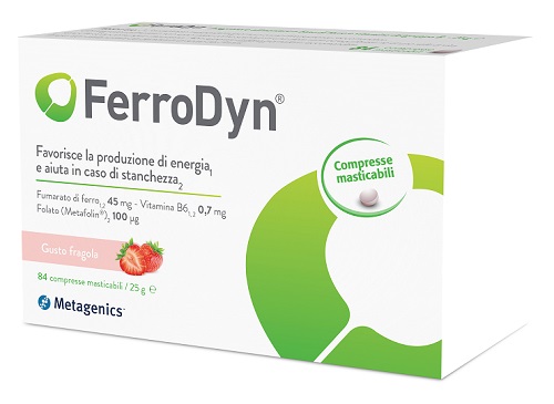 FERRODYN 84 COMPRESSE MASTICABILI - Farmacia Dott. Pasquale Russo