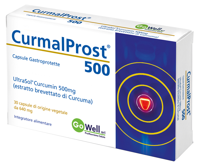 CURMALPROST 500 30 CAPSULE GASTROPROTETTE - Farmacia Dott. Pasquale Russo
