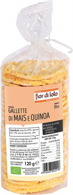 GALLETTE MAIS E QUINOA 120 G - Farmacia Dott. Pasquale Russo