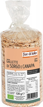 GALLETTE SORGO E CANAPA 120 G - Farmacia Dott. Pasquale Russo