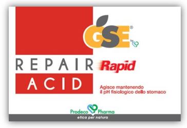 GSE REPAIR RAPID ACID 36 COMPRESSE - Farmacia Dott. Pasquale Russo