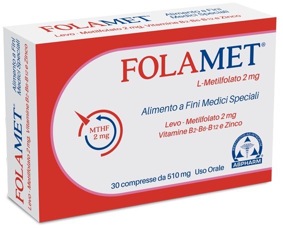 FOLAMET 30 COMPRESSE 500 MG - Farmacia Dott. Pasquale Russo