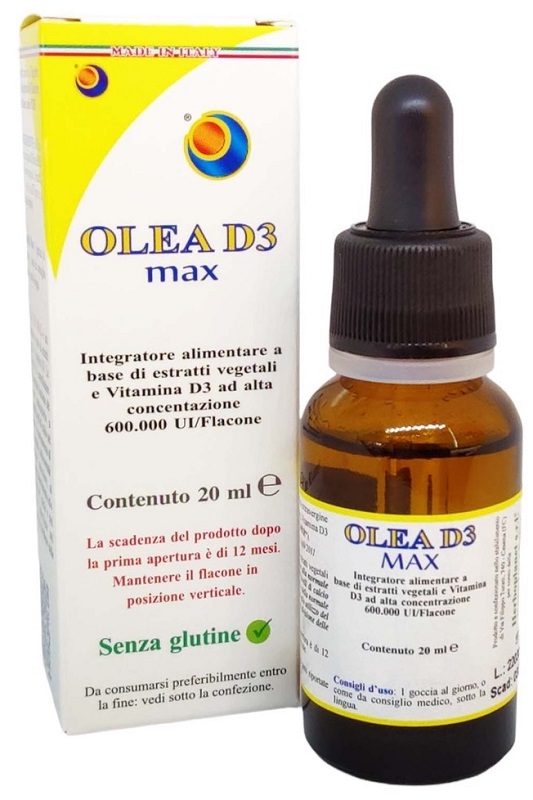 OLEA D3 MAX GOCCE 20 ML - Farmacia Dott. Pasquale Russo