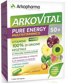 ARKOVITAL PURE ENERGY 50+ 60 CAPSULE - Farmacia Dott. Pasquale Russo