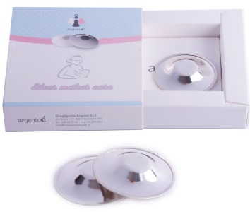 SILVER MOTHER CARE PARACAPEZZOLO IN ARGENTO PURO NO TRILAMINATO 2 PEZZI - Farmacia Dott. Pasquale Russo