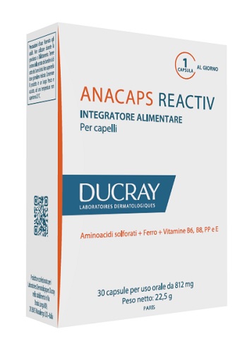 ANACAPS REACTIV DUCRAY 30 CAPSULE 2017 - Farmacia Dott. Pasquale Russo