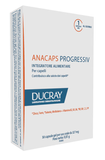 ANACAPS PROGRESSIV DUCRAY 30 CAPSULE 2017 - Farmacia Dott. Pasquale Russo