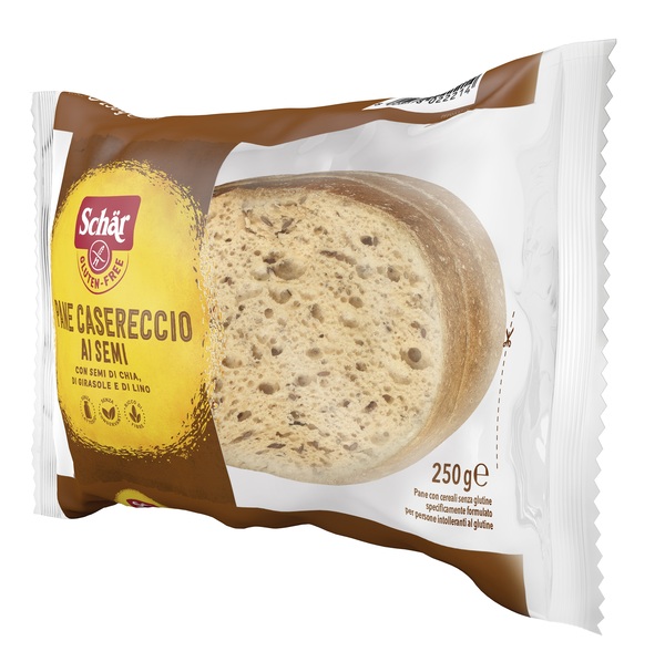 SCHAR PANE CASERECCIO AI SEMI SENZA LATTOSIO 250 G - Farmacia Dott. Pasquale Russo