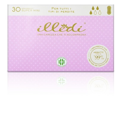 ILLEDI ASSORBENTI SUPER MINI 180 MM 30 PEZZI - Farmacia Dott. Pasquale Russo
