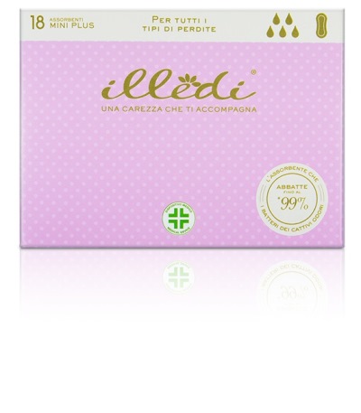 ILLEDI ASSORBENTI MINI PLUS 280 MM 18 PEZZI - Farmacia Dott. Pasquale Russo