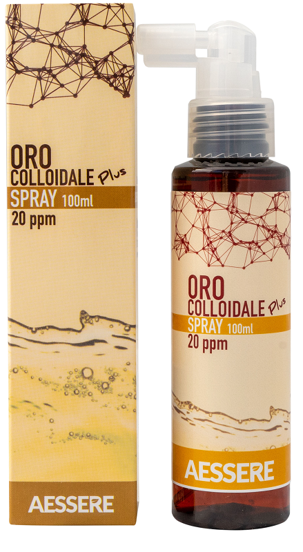 ORO COLLOIDALE PLUS SPRAY 20PPM 100 ML - Farmacia Dott. Pasquale Russo