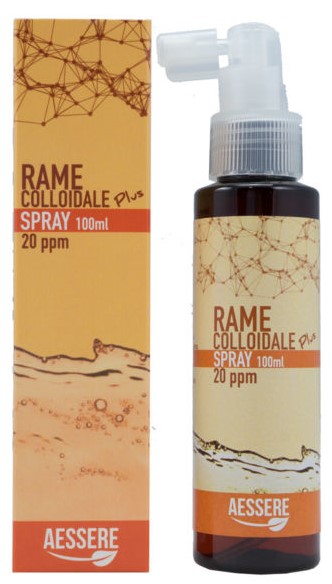 RAME COLLOIDALE PLUS SPRAY 20PPM 100 ML - Farmacia Dott. Pasquale Russo