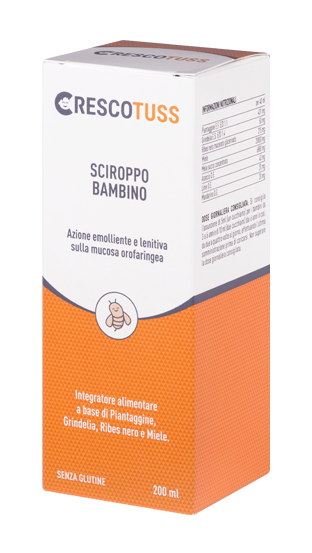 CRESCOTUSS SCIROPPO BAMBINO 200 ML - Farmacia Dott. Pasquale Russo