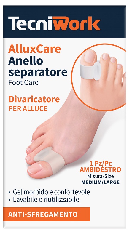 ALLUXCARE SEPARATORE DIVARICATORE ALLUCE MEDIUM/LARGE 1 PEZZO - Farmacia Dott. Pasquale Russo