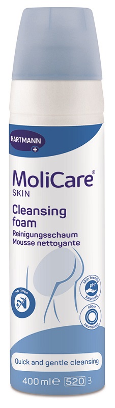 MOLICARE SKIN SCHIUMA DETERGENTE 400 ML - Farmacia Dott. Pasquale Russo