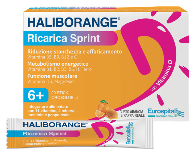 HALIBORANGE RICARICA SPRINT 20 STICK PACK 2 G - Farmacia Dott. Pasquale Russo