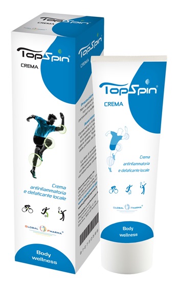 TOPSPIN CREMA ANTINFIAMMATORIA DEFATICANTE 100 ML - Farmacia Dott. Pasquale Russo