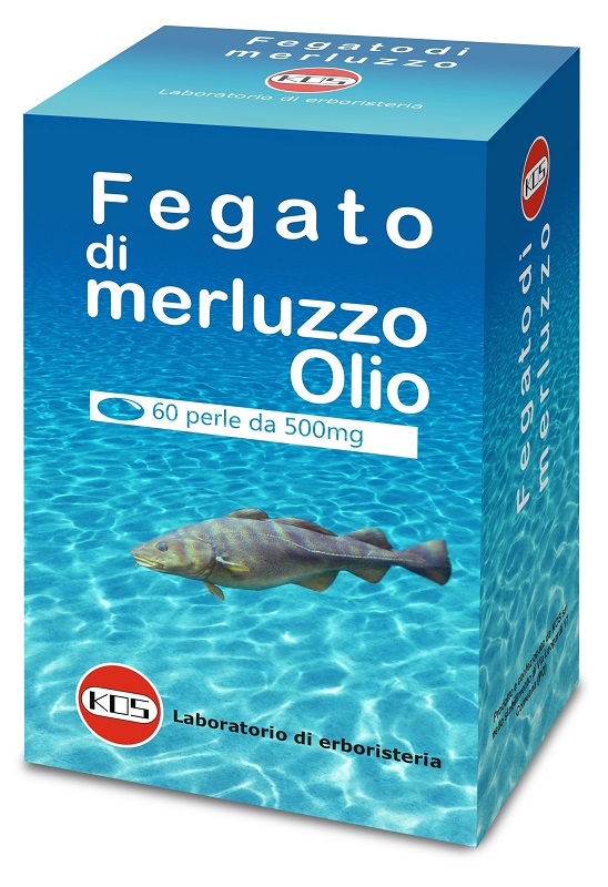 FEGATO MERLUZZO 60 PERLE 500 MG - Farmacia Dott. Pasquale Russo