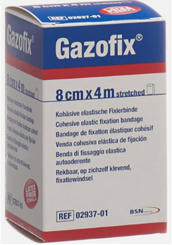 BENDA ELASTICA AUTOADESIVA GAZOFIX 8X400 CM - Farmacia Dott. Pasquale Russo