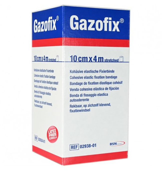 BENDA ELASTICA AUTOADESIVA GAZOFIX 10X400 CM - Farmacia Dott. Pasquale Russo