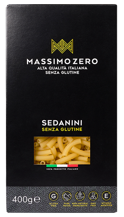 MASSIMO ZERO SEDANINI RIGATI 400 G - Farmacia Dott. Pasquale Russo