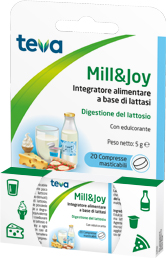 MILL&JOY TEVA 20 COMPRESSE MASTICABILI - Farmacia Dott. Pasquale Russo