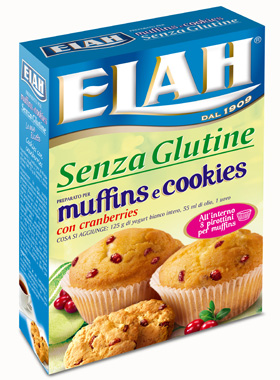 ELAH PREPARATO PER MUFFIN E COOKIES CON CRANBERRIES 190 G - Farmacia Dott. Pasquale Russo