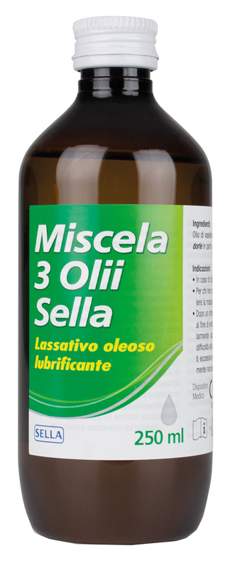 MISCELA 3 OLII LASSATIVO 250 ML MD - Farmacia Dott. Pasquale Russo