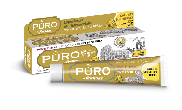 FORHANS GOLD4WHITE DENTIFRICIO 75 ML - Farmacia Dott. Pasquale Russo