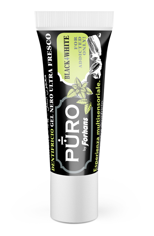 FORHANS BLACK4WHITE DENTIFRICIO 12 ML - Farmacia Dott. Pasquale Russo