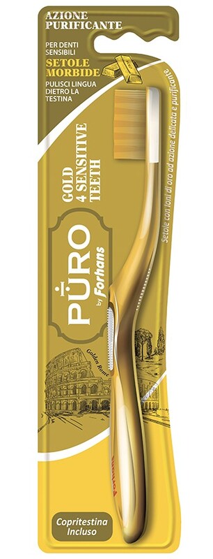 FORHANS SPAZZOLINO GOLD4WHITE - Farmacia Dott. Pasquale Russo